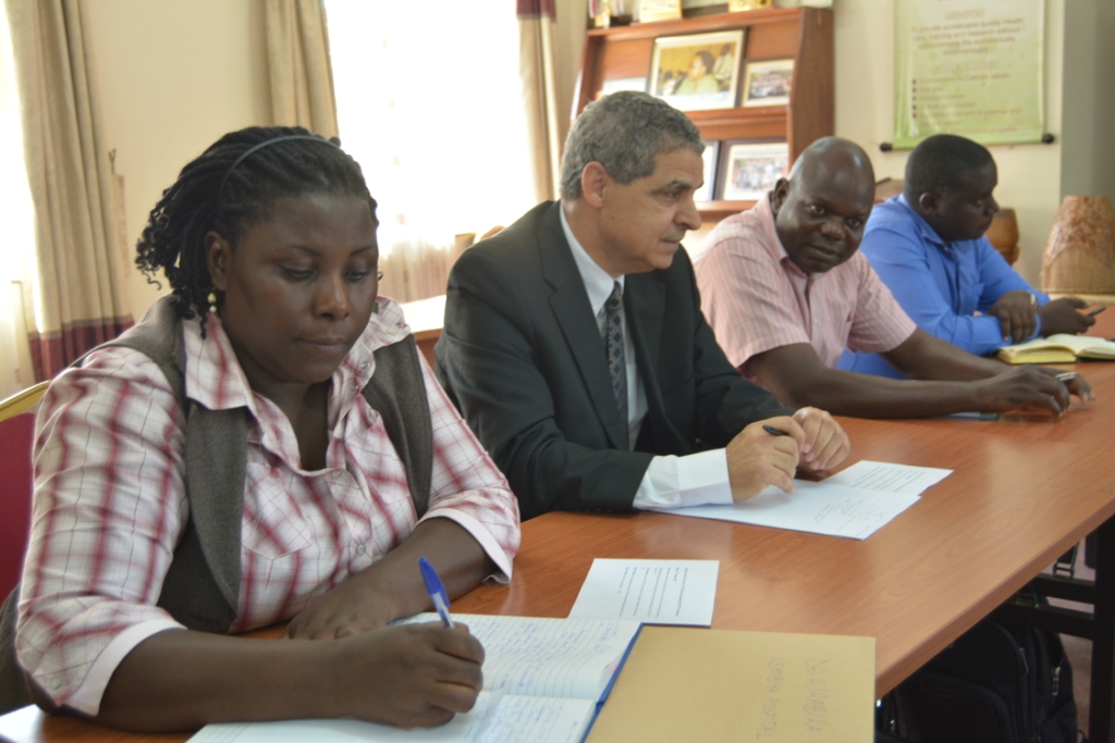 The EACCR Team at Nsambya Hospital