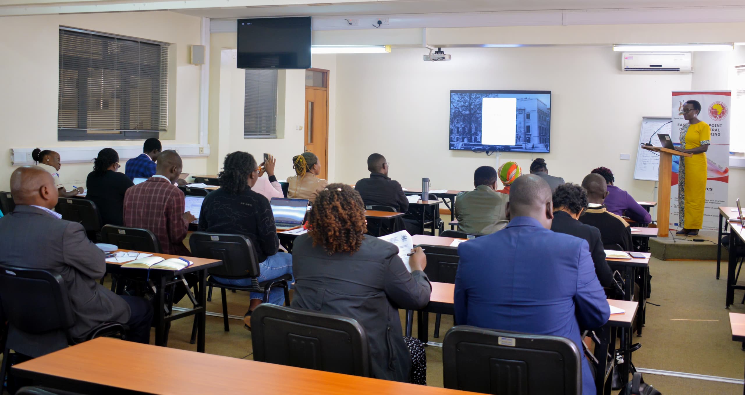 Stakeholders in EAPOC study at UVRI meeting